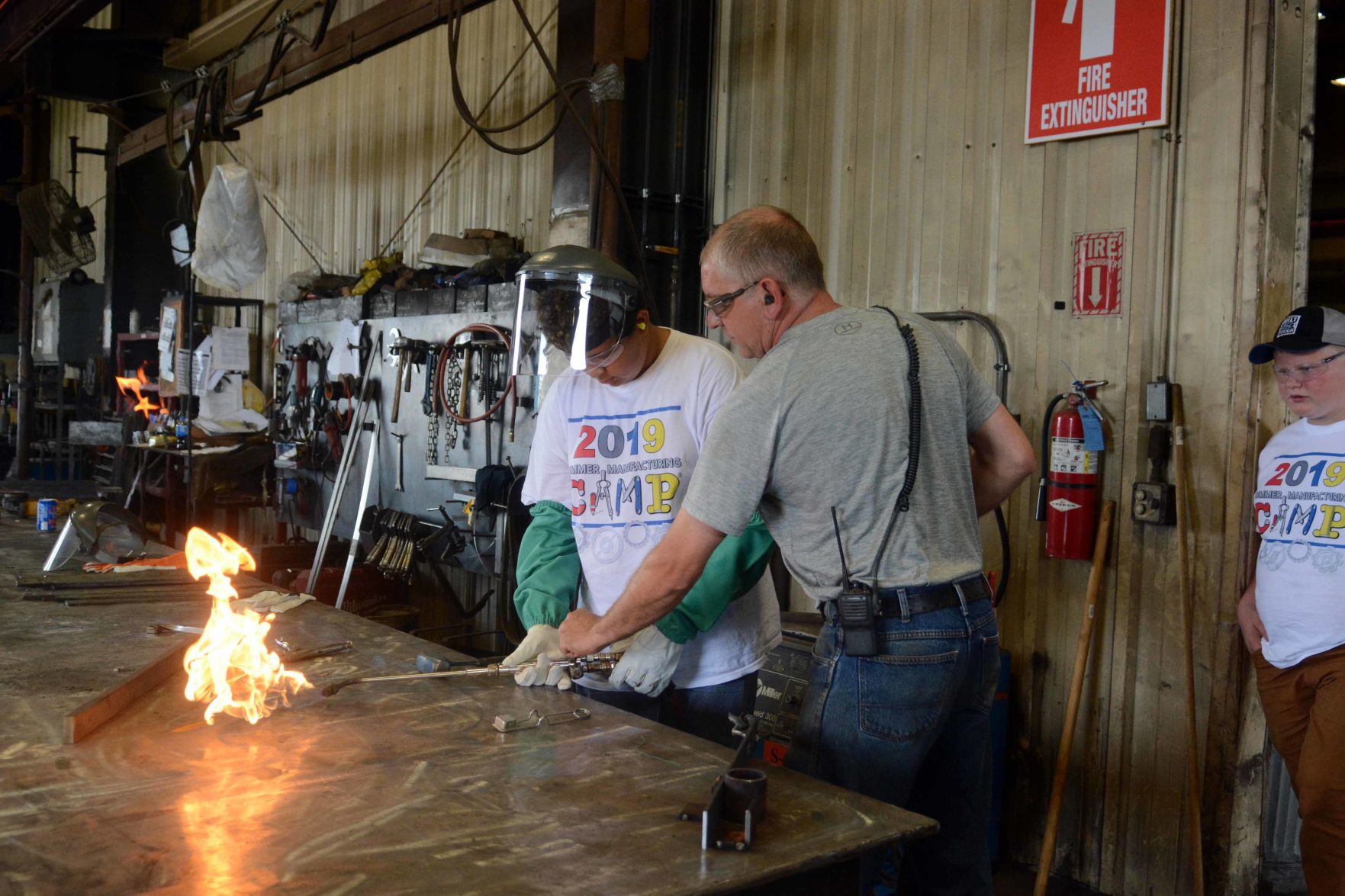 'Fun with Torches' welding camp tours McFarlane Manufacturing
